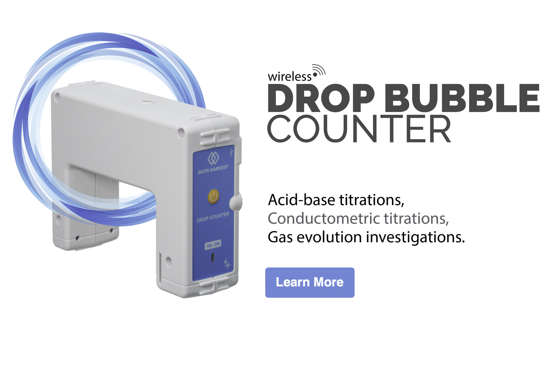 Data Harvest Wireless Drop & Bubble Counter Sensor
